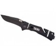 Нож полуавтоматический SOG Trident Elite Black TF-102 - фото № 1