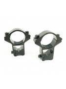 Кольца 25,4 мм Patriot BH-RS23 на «ласточкин хвост» (высокие, узкие)