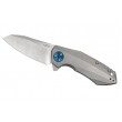 Нож складной Zero Tolerance Titanium Flipper, CTS-204P Steel K0456 - фото № 1