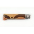 Нож складной Opinel Tradition Luxury №08 Chaperon, 8,5 см, нерж. сталь, африканское дерево - фото № 2