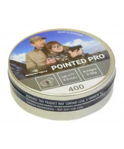 Пули для пневматики Borner Pointed Pro 4,5 мм, 0,56 г (400 штук)