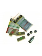 Минифейерверк цветного огня: красный, желтый, зеленый (9 штук)