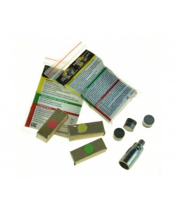 Минифейерверк цветного огня: красный, желтый, зеленый (9 штук)