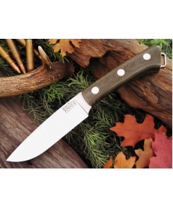 Нож Bark River Fox River Green Canvas Micarta