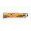 Нож складной Opinel Tradition Luxury №08 Chaperon, 8,5 см, нерж. сталь, африканское дерево - фото № 3