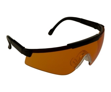 Очки стрелковые Sporty, оранжевые линзы (1060-0)