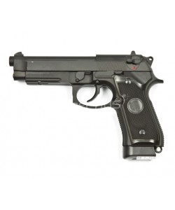Страйкбольный пистолет KJW Beretta M9A1 CO₂ GBB Black