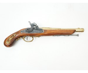 Макет пистолет кремневый, латунь (Франция, 1872 г.) DE-1014-L
