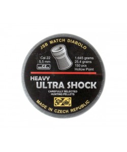 Пули JSB Ultra Shock Heavy Diabolo 5,5 мм, 1,645 г (150 штук)