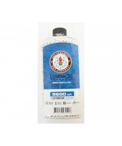 Шары для страйкбола G&G 0,28 г, 5600 штук (белые, бутылка) G-07-234