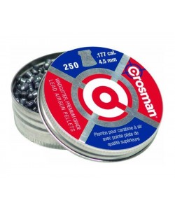Пули для пневматики Crosman Wadcutter 4,5 мм, 0,48 г (250 штук)