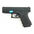 Страйкбольный пистолет WE Glock-19 Gen.4, сменные накладки (WE-G003B-BK) - фото № 1