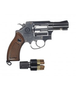 Страйкбольный револьвер G&G G731 SV (2,5”, Silver) (CO2-731-PST-SNB-NCM)