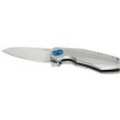 Нож складной Zero Tolerance Titanium Flipper, CTS-204P Steel K0456 - фото № 3