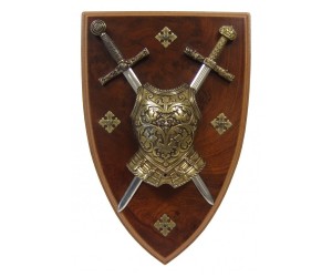 Панно, 2 мини-меча (Эскалибр и Карла Великого), кираса, DE-508