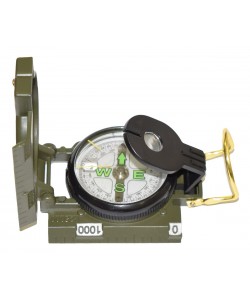 Компас ДС 45-5В, мет. корпус, зеленый