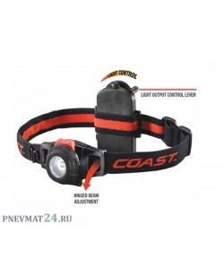 Фонарь налобный Coast HL6 19268, 285 люмен