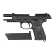 Страйкбольный пистолет KJW Beretta M9A1 CO₂ GBB Black - фото № 15
