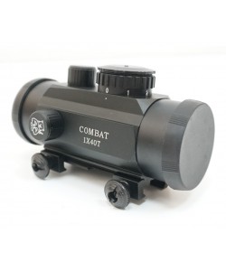 Коллиматорный прицел Combat 1x40 T закрытый, на Weaver