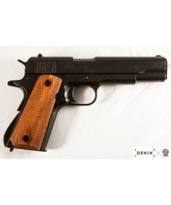 Макет пистолет Colt M1911A1 .45, светлое дерево (США, 1911 г.) DE-8312