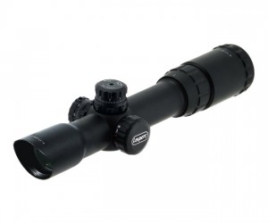 Оптический прицел Leapers 1-4x28 Accushot Tactical, 30 мм, Mil-Dot, подсветка (SCP3-1428L1)