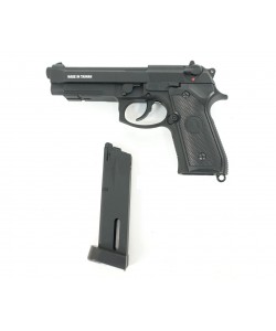Страйкбольный пистолет KJW Beretta M9A1 CO₂ GBB Black