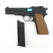 Страйкбольный пистолет WE Browning Hi-Power Black (WE-B001) - фото № 5