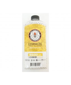 Шары для страйкбола G&G 0,25 г, 5600 штук (белые, бутылка) G-07-233
