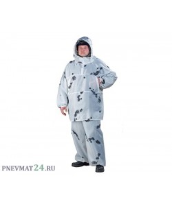 Костюм маскировочный (зимний) ”Клякса”