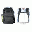Рюкзак тактический UTG Black, внешние карманы, 43x30,5x16,5 см (PVC-P368B) - фото № 2