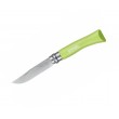 Нож складной Opinel Tradition Colored №07, 8 см, нерж. сталь, рукоять граб, зеленый - фото № 1