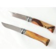 Нож складной Opinel Tradition Luxury №08 Chaperon, 8,5 см, нерж. сталь, африканское дерево - фото № 5
