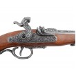 Макет пистолет кремневый, никель (Италия, XVIII век) DE-1104-G - фото № 4