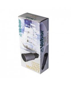 Монокуляр Veber Monty 18x70 BR черный