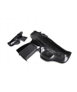 Кобура поясная Vektor из нат. кожи формованная для ПМ, со скобой (15-17)