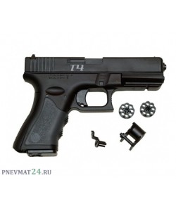 Пневматический пистолет Crosman T4CS (Glock)