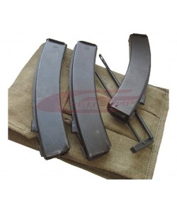 Подсумок для ППС, ППШ на 3 магазина, брезентовый