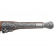 Макет пистолет кремневый, никель (Италия, XVIII век) DE-1104-G - фото № 5