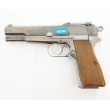 Страйкбольный пистолет WE Browning Hi-Power Silver (WE-B002) - фото № 1