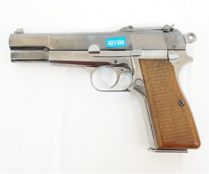 Страйкбольный пистолет WE Browning Hi-Power Silver (WE-B002)