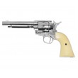 Пневматический револьвер Umarex Colt SAA 45 Pellet Nickel (5,5”) - фото № 10