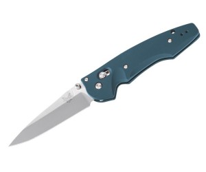 Нож полуавтоматический Benchmade 477-1 Emissary Aqua (синяя рукоять)
