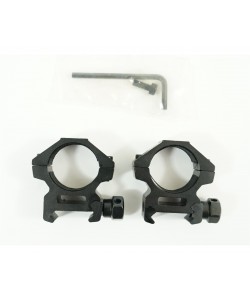 Кольца 25,4 мм Patriot BH-RS28 на Weaver (низкие, узкие)