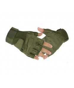 Перчатки с обрезанными пальцами Blackhawk Green