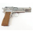 Страйкбольный пистолет WE Browning Hi-Power Silver (WE-B002) - фото № 2