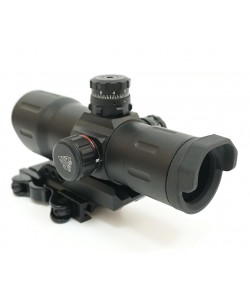 Коллиматорный прицел Leapers 1x38 закрытый на Weaver, 4MOA (SCP-TDSDQ)