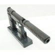 Страйкбольный пистолет Galaxy G.052A (Beretta 92) с глушителем - фото № 5