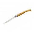 Нож складной Opinel Slim №12, филейный, 12 см, нерж. сталь, рукоять олива - фото № 1