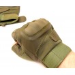Перчатки с обрезанными пальцами Blackhawk Green - фото № 2