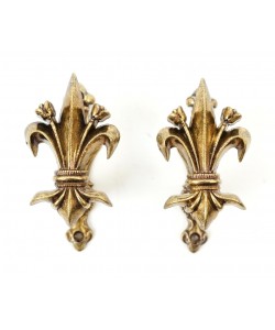 Крепление настенное «Геральдика-Лев», латунь (DE-11-L)